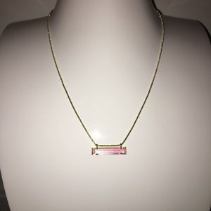 Kendra Scott Gold Dichroic Glass Leanor Necklace